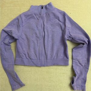 Daisys Boutique Lavender Cropped Jacket